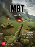 Обложка военной игры GMT Games MBT